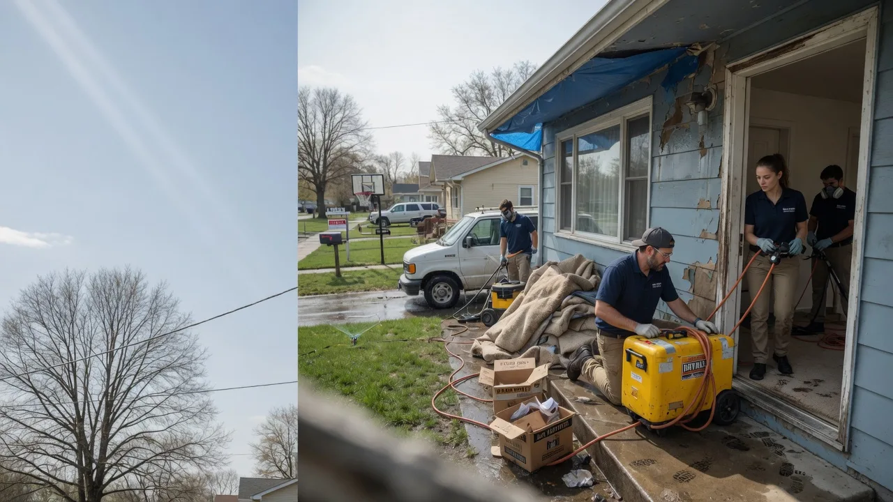 Basement Flood Cleanup in Oakland Mills, PA near me